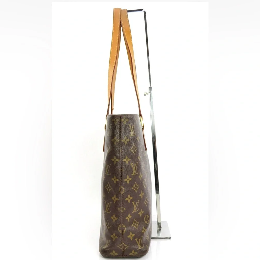 Louis Vuitton Brown and Tan Monogram Tote - Picture 3 of 16